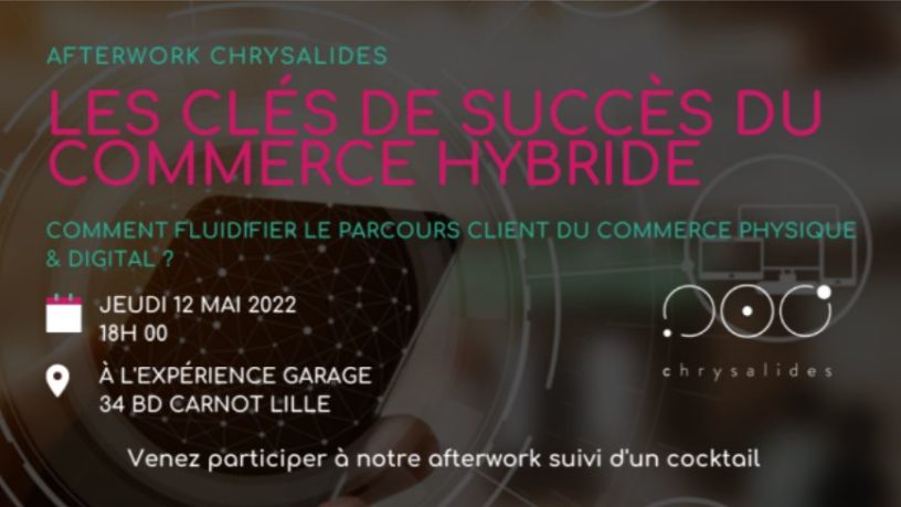 EVENT : AFTER WORK AVEC CHRYSALIDES-PHYGITAL – LILLE